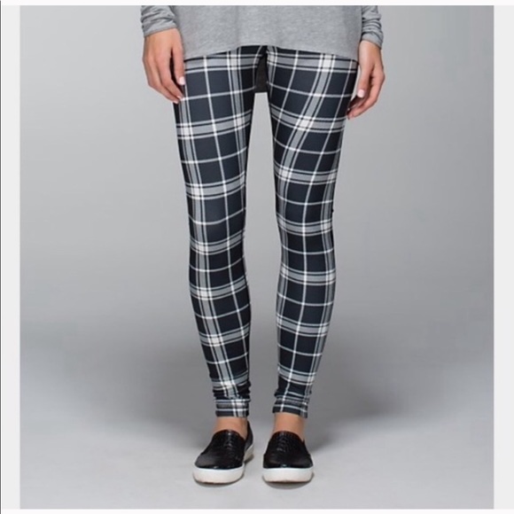 Lululemon Wunder Under Pant Varsity Plaid - Picture 2 of 7